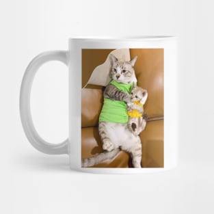 daddy cute cats Mug